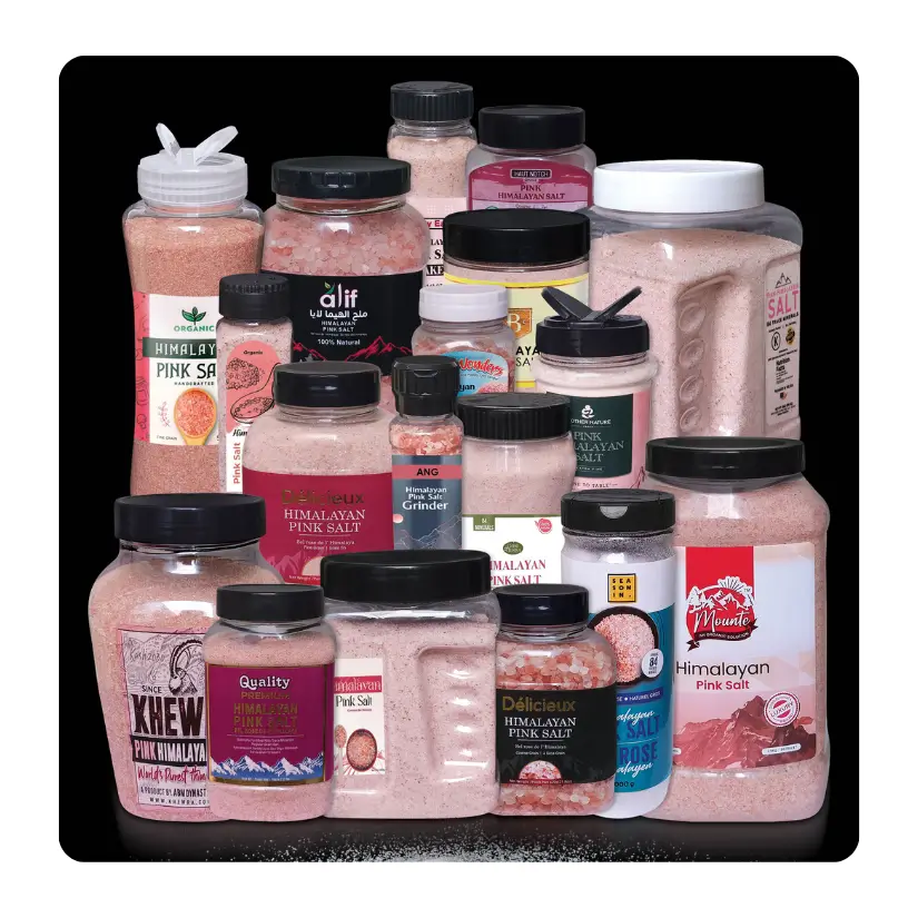 Salt Bottles & Jars